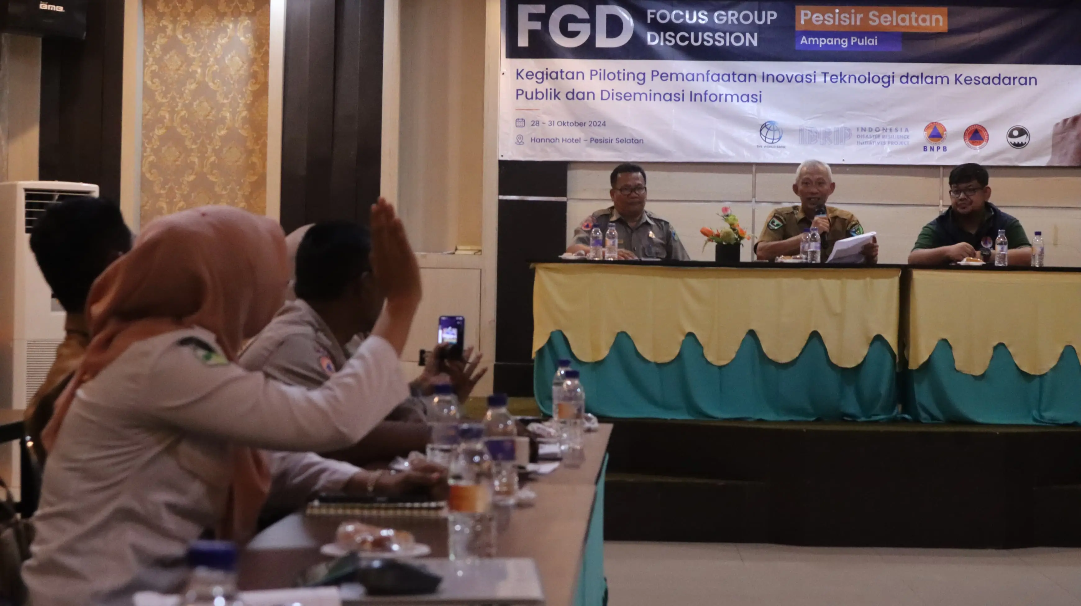 BNPB Gelar FGD Dalam Rangka Pengembangan Teknologi AR dan VR